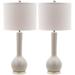 Safavieh Mae Long Neck Ceramic 30 Inch Table Lamp - LIT4091F-SET2