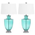 Safavieh Desiree Glass 30 Inch Table Lamp - LIT4407A-SET2