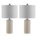 Safavieh Artef Ceramic 24 Inch Table Lamp - TBL4338A-SET2
