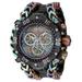 Invicta Reserve Gladiator 0.12 Carat Diamond Swiss Ronda Z60 Caliber Men's Watch - 55.25mm Black Iridescent (43311)