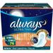 Ultra Overnight With Wings Unscented Thin Pads 76 Count