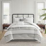 Harbor House Morgan 6 Piece Cotton Jacquard Oversized Comforter Set