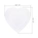 Painting Canvas Panels, 2 Pack 12x12 Inch Heart Shape Blank Art Board, White