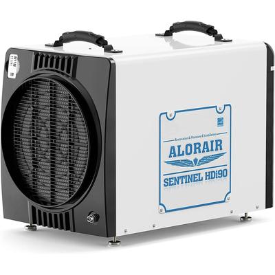 AlorAir Duct-able Version Basement/Crawl Space Dehumidifiers 198 PPD Commercial Industrial Dehumidifier with Pump Energy Star