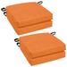 16-inch Indoor/Outdoor Solid Chair Cushions (Set of 4) - 16 x 16