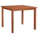 vidaXL Patio Table 33.5"x33.5"x29.1" Solid Acacia Wood - 33.5" x 33.5" x 29.1" - 33.5" x 33.5" x 29.1"