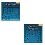 Dean Markley Guitar Strings 2-Packs Acoustic Blue Steel Cryogenic Medium Light 12-54