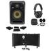 KRK V6S4-NA 6 Powered Studio Monitor+Mic+Mount+Shield+Headphones+Pads