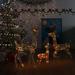 Carevas Acrylic Reindeer Family Christmas Decoration 300 Colorful