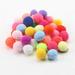 Bite-resistant Entertainment Funny Kitten Puppy Interactive Indoor Play Colorful Cat Toys Pet Accessories Chew Training Toy Cat Stretch Ball 10PCS