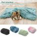 Fluffy Waterproof Dog Blanket Fleece | Soft Warm Pet Fleece Throw for Medium Dogs and Cats | Fuzzy Furry Plush Sherpa Throw Furniture Protector Sofa Couch Bed