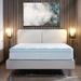 Twin 10" Gel/Foam Mattress - BRN Cool Gel Memory Foam Innerspring Hybrid | 75 H x 39 W 10 D in Wayfair GO10TT