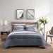 Nautica Coveside Cotton Reversible Grey Quilt Set Polyester/Polyfill/Cotton in Gray | King Quilt + 2 King Shams | Wayfair USHSA91225591