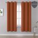 menggutong Curtains 63 Inches Long-Blackout Curtain Panels For BedRoom Solid Window Drapes For Living Room Thermal Insulated Grommet Top 42W X 63L | Wayfair
