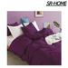 SR-HOME Duvet Cover King Size-Ultra Soft & Breathable 3 Pieces Microfiber in Indigo | King Duvet Cover + 2 King Shams | Wayfair SR-HOMEc424392