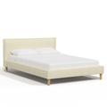 Skyline Furniture Platform Bed In Broderick Metal in Gray | 37 H x 60 W x 85 D in | Wayfair 1371BEDNATBRDNTR