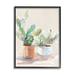 Stupell Industries Potted Cactus Plants Watercolor Giclee Texturized Wall Art By Lanie Loreth in Blue/Brown/Green | 20 H x 16 W x 1.5 D in | Wayfair