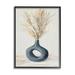 Stupell Industries Country Grain Modern Vase Giclee Texturized Wall Art By Lanie Loreth Wood in Blue/Brown/Gray | 20 H x 16 W x 1.5 D in | Wayfair