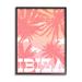 Stupell Industries Tropical Ibiza Palm Trees Giclee Texturized Wall Art By Daphne Polselli Wood in Brown/Pink | 30 H x 24 W x 1.5 D in | Wayfair
