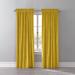 Wide Width BH Studio Velvet Rod-Pocket Panel by BH Studio in Gold (Size 50" W 95" L) Window Curtain