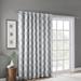 Wade Logan® Abrihet Printed Ikat Blackout Curtain Panel Polyester in Gray | 84 H in | Wayfair FFC9451FB08748FAAD8DB2A69F2BED5F