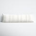 Joss & Main Fez Lumbar Rectangular Pillow Cover & Insert Polyester/Polyfill/Cotton | 12 H x 40 W x 5 D in | Wayfair