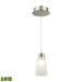 Elk Home 5-Inch Wide Coppa Mini Pendant Transitional Satin Nickel