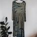 Anthropologie Dresses | Anthropologie Tie Dye Dress, Like New Without Tags | Color: Blue/Green | Size: L