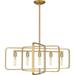 Quoizel Lighting - Dupree - 5 Light Island In Contemporary Style-16 Inches Tall