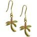 Giani Bernini Jewelry | Giani Bernini Palm Tree Drop Earrings 1¼” Sterling Silver 18k Gold Plate | Color: Gold | Size: Os