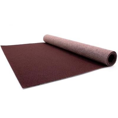 Läufer "PODIUM, Made in Belgium", braun, B:200cm H:2,6mm L:900cm, Polypropylen (PP), PRIMAFLOR-IDEEN IN TEXTIL, Teppiche, Breite 200 cm, Nadelfilz, Uni-Farben, ideal für Veranstaltungen Image