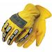 Bdg Leather Gloves Yellow XL PR 20-1-10695-XL
