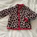 Disney Jackets & Coats | Disney Minnie Mouse Fleece | Color: Red | Size: 4tg