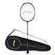 Li-Ning G-Force Superlite 3800 Carbon-Fiber Strung Badminton Racquet with Free Full Cover(Black/Purple,Set of 1)