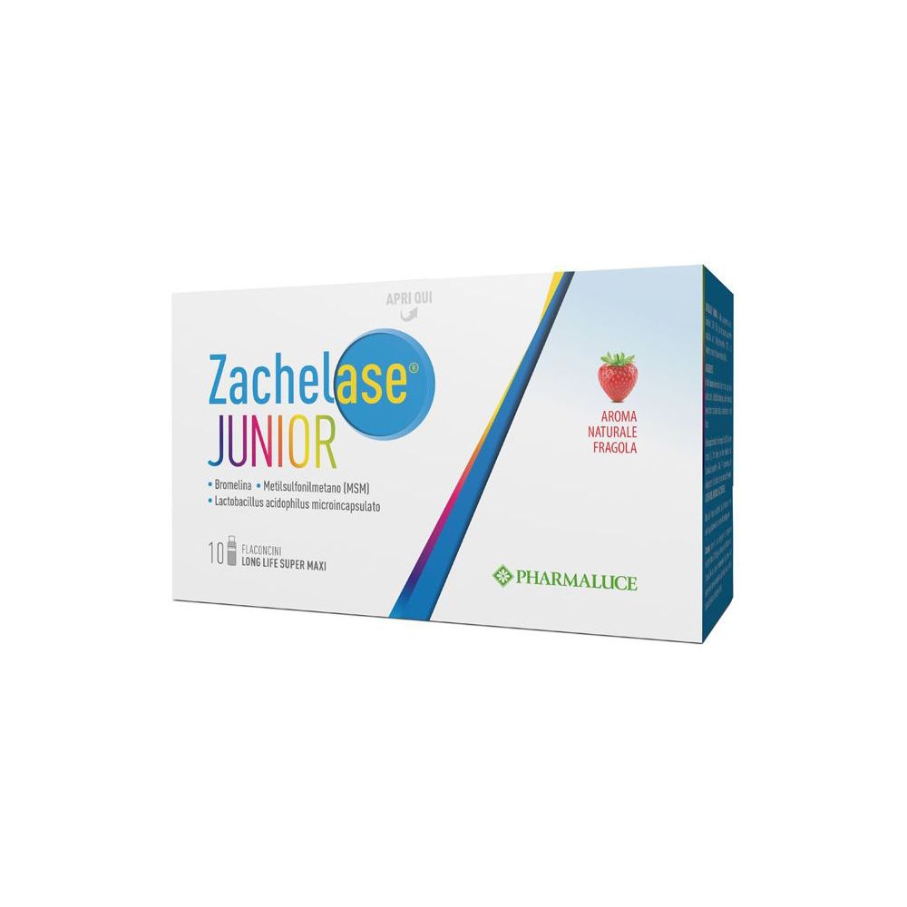Zachelase Junior 10 Flaconcini Da Ml 100 ml Soluzione orale