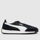 PUMA easy rider ii trainers in black & white