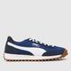 PUMA easy rider ii trainers in navy & white