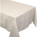 Nappe imprimée 100% polyester BOHO 150x200 cm - Beige Ficelle