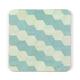 Coasters set in soft duck egg blue. Square Heat resistant Melamine. Strong and durable. Set of 4 or 6. World Wide Shipping from UK
