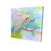 Four Koi Fish Swimming - 12X12 Print On Canvas in Blue/Green/Orange Begin Edition International Inc | 12 H x 12 W x 1.5 D in | Wayfair