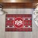 Red 30 x 19 x 0.25 in Kitchen Mat - FANMATS New Mexico_New Mexico Starter Mat Accent Rug - 19In. X 30In. Uniform Design Plastic | Wayfair 33841