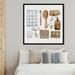 Oliver Gal Bathroom Favorites - Picture Frame Graphic Art Paper in Brown/Gray/White | 42 H x 42 W x 0.8 D in | Wayfair 47126_40x40_PAPER_FLAT