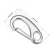 Carabiner Snap Hook, 304 Stainless Steel Spring Gate Snap Hook Clip