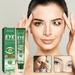 Lingouzi Anti-Dark Circles Eye Cream Peptide Eye Care Anti-Wrinkle Cream Hyaluronic AcidRoll Massager Beauty Health