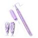 CFXNMZGR Nail Pen Nail Pen Nail Pen Waterproof Nail Polish Pen Quick Dry Nail Painting Pen Diy Abstract Lines Pen For Nail Portable Tip Nail For Painting Draw Nail Equipment (16 Colors) 2.5Ml