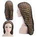 CFXNMZGR Pro Beauty Tools Hair Care Sleep Hair Woven Crochet Night Net Hair Cap Women Hair Cap Hand Hair Care