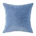 Pillows Covers 18X18 Pillow Cover Chenille Square Pillow Cover Sofa Cushion Light Luxury Style Bedside Backrest Without Core Pillow Blue