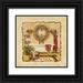 Olson Charlene 20x20 Black Ornate Wood Framed with Double Matting Museum Art Print Titled - Art Deco Bath I