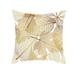 Kayannuo Christmas Decorations Back to School Clearance Gold Plant Printed Polyester Pillow Case Cover Sofa Cushion Cover Home Decor Home Decor