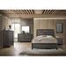 Red Barrel Studio® Wasaga Gray Panel Bedroom Set Special 4 Bed Dresser Mirror Nightstand Wood in Brown/Gray | 56.5 H x 42.2 W x 76 D in | Wayfair